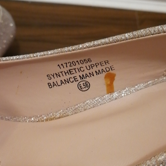 (3/$40) Brand new sparkly nude stilettos by Left & Roght - Picture 4 of 6